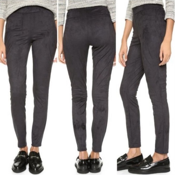 Spanx M Faux Suede Leggings - Picture 1 of 6